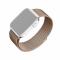 FIXED Fixed Apple Watch 6/7/8 (38/40/41mm) Armband Mesh - Roséguld