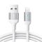 Joyroom Joyroom A10 USB-A till Lightning kabel 2m - Vit