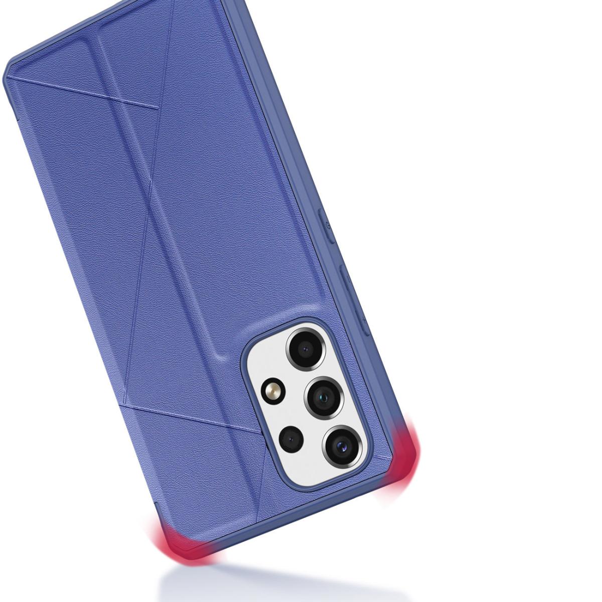 Dux Ducis Dux Ducis Galaxy A73 Plånboksfodral Skin X Holster - Blå