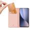 Dux Ducis DUX DUCIS Skin Series Plånboksfodral Xiaomi 12 Pro - Rosa Guld