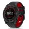 Tech-Protect Tech-Protect Garmin Fenix 5X/6X/7X Armabnd - Svart/Röd