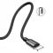 BASEUS BASEUS Yiven USB-A till Lightning kabel 1.2m Svart