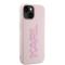 KARL LAGERFELD Karl Lagerfeld Mobilskal till iPhone 15 3D Glitter Logo - Rosa