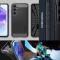 Spigen Spigen Galaxy A55 5G Mobilskal Rugged Armor - Svart