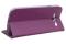 OEM Embossed Plånboksfodral till Samsung Galaxy Mega 5.8 i9150 (Lila)