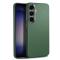 OEM Mobilskal till Galaxy S24 Plus Läder Shockproof Silikon - Grön