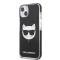 KARL LAGERFELD Karl Lagerfeld iPhone 13 Skal Choupette Head - Svart