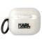 KARL LAGERFELD KARL LAGERFELD AirPods 3 Skal Gliter Karl&Choupette - Clear
