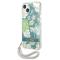 Guess Guess iPhone 13 Skal Flower Strap - Grön