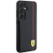 Ferrari Ferrari Mobilskal till Galaxy S24 Carbon Printed Line - Svart