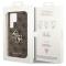 Guess Guess Mobilskal till Galaxy S24 Ultra Big Metall Logo - Brun