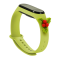 OEM Xiaomi Mi Smart Band 5/6 Silikon Strap Xmas Mistletoe - Grön