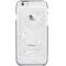 Comma Comma BaksideSkal till Apple iPhone 6 / 6S - Silver Blommor