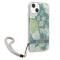Guess Guess iPhone 13 Skal Flower Strap - Grön