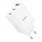 Hoco Hoco Väggladdare 35W 2xType C + USB A N33 - Vit