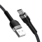 Wozinsky Wozinsky USB-C till USB-A kabel 2.4A 1m - Svart