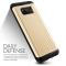 VERUS Verus Waved Hard Drop Skal till Samsung Galaxy S8 - Gold