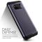 VERUS Verus Waved Hard Drop Skal till Samsung Galaxy S8 - Orchid Grey