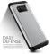 VERUS Verus Waved Hard Drop Skal till Samsung Galaxy S8 - Silver