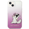 KARL LAGERFELD Karl Lagerfeld iPhone 14 Plus Skal Choupette Fun - Rosa