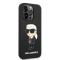 KARL LAGERFELD Karl Lagerfeld iPhone 14 Pro Skal Magsafe Silicone Ikonik - Svart