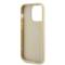 Guess Guess Mobilskal till iPhone 15 Pro Max Magsafe Saffiano - Guld