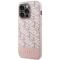 Guess Guess Mobilskal till iPhone 14 Pro MagSafe GCube Stripes - Rosa