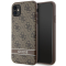 Guess Guess Mobilskal till iPhone 11/XR Stripe - Brun
