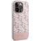 Guess Guess Mobilskal till iPhone 14 Pro MagSafe GCube Stripes - Rosa