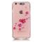 OEM Blinkande Flexiskal till Apple iPhone 6(S) Plus - Rosa Blommor
