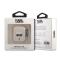 KARL LAGERFELD Karl Lagerfeld Skal Glitter Karl`s Head Airpods - Guld