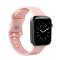 GEAR GEAR Apple Watch 4/5/6/7/8/SE (42/44/45mm) Silikon Armband - Rosa