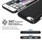 Rearth Ringke Logo-Cut Slim Dual Coated Skal till Apple iPhone 6(S) Plus - Svart