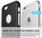 Rearth Ringke Logo-Cut Slim Dual Coated Skal till Apple iPhone 6(S) Plus - Svart