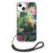Guess GUESS iPhone 14 Skal Flower Strap - Blå