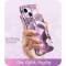 SupCase SupCase iPhone 14 Plus Skal Cosmo - Marmor Lila