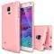 Rearth Ringke Slim Dual Coated Skal till Samsung Galaxy Note 4 - Rosa