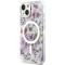 Guess Guess Mobilskal till iPhone 14 MagSafe Flower - Transparent