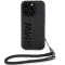 BMW BMW Mobilskal till iPhone 15 Pro Signature Läder Wordmark Cord