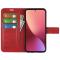 OEM Magnetic Clasp Plånboksfodral Xiaomi 12 Pro - Röd