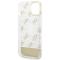 Guess GUESS iPhone 14 Plus Skal Pattern Script - Guld