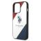 US Polo US Polo iPhone 14 Pro Skal Tricolor Embossed - Vit
