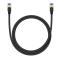 BASEUS Baseus Internet Kabel 1m cat.7 - Braided Svart