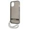 Guess Guess iPhone 13 mini Skal Translucent Stap - Svart