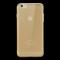 ROCK ROCK 0.6mm Ultrathin FlexiCase skal till Apple iPhone 6(S) Plus (Gold)
