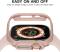 OEM Apple Watch Ultra (49mm) Skal Shockproof - Rosa Guld