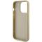 Guess Guess Mobilskal till iPhone 15 Pro Glitter Script Big - Guld