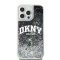 DKNY DKNY Mobilskal till iPhone 14 Pro Max Liquid Glitter Big Logo - Svart