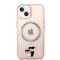 KARL LAGERFELD Karl Lagerfeld iPhone 14 Skal Magsafe Iconic Karl & Choupette - Rosa