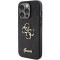 Guess Guess Mobilskal till iPhone 15 Pro Glitter Script Big - Svart